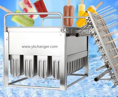 China Commercial ice cream molds stainless steel high quality plasma robot  welding 40pieces with stick holders hot sale for sale