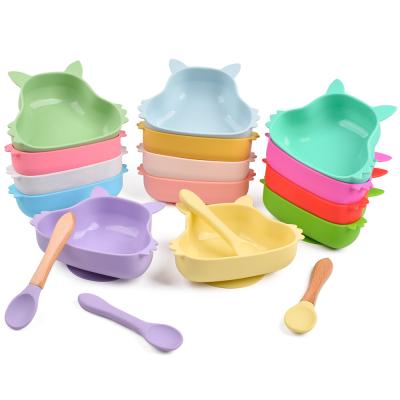 China BPA Free Baby Suction Cup Food Grade Safe Feeding Sucker Rolls Kids Reusable No Spill Resistant For Kids for sale