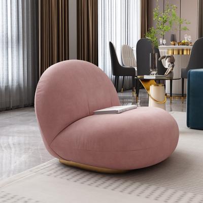 China (Other) Lazy Simple Creative Single Sofa Chair Designer Personality Living Room Leisure Adjustable Modern Luxury Single Chair for sale