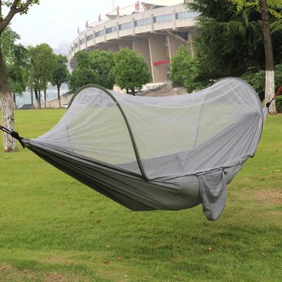 China Army Green Color Ultralight Sleeping Mosquito Net And Parachute Swings Camping Hammock for sale