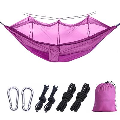 China Manufacturer Custom Parachute Mosquito Net Hammock Ultralight Tree Hammock LOW MOQ Fast Delivery for sale