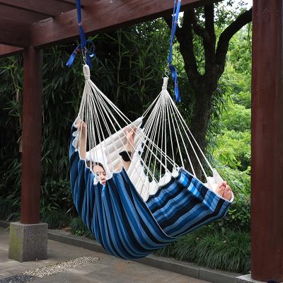 China Modern Hanging Hammock Chair with Footrest |Sitting and Lying Hammocks Swings | hammock chair foldable sofa for sale