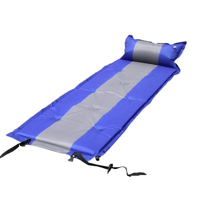 China Lightweightmmmoi Outdoor Self Inflatable Foam Cushion Sleep Pad For Camping for sale