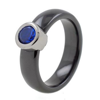 China Fashion Manufacture Professional Black Ring Ceramic Jewelry Ceramic Jewelry Ring Ceramic Ring for sale