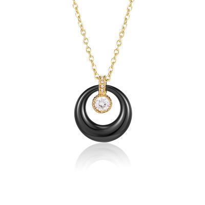 China China Factory Directly Sale CLASSIC Necklace Stainless Steel Fashion Elegant Pendant Necklace for sale