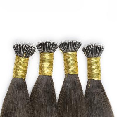 China Factory 100% Virgin Hair Material Nano Beads Remy Nano Ring Hair Extensions Double Drawn With Full Cuticle for sale