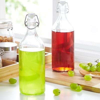 China Latest healthy airtight glass 500ml bottle for tea, beer and soft drinks for sale