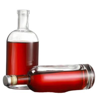 China CLASSIC Unique Shaped Bottle Wine Glass Glass Bottles For Drinks / Red Wine Glass Bottles for sale