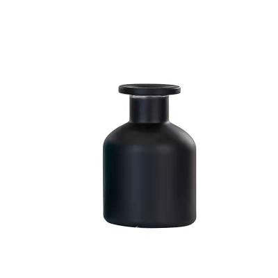 China Eco - Friendly Recyclable Glass Sanded Tubular Design Diffuser Bottles 50ml 150ml 200ml 250ml for sale