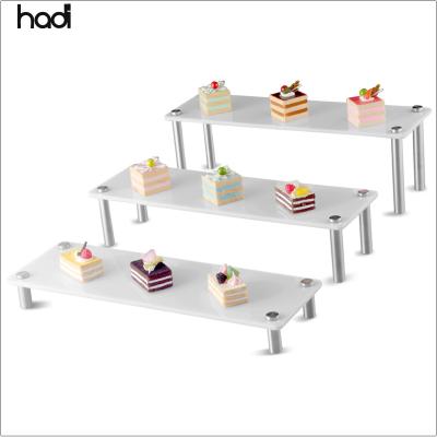 China Modern Sourcing Hardware Accessories Wedding Riser Buffet Elevations Cake Stands Cupcakes 3 Tier Home Decoration Cake Stand Display for sale