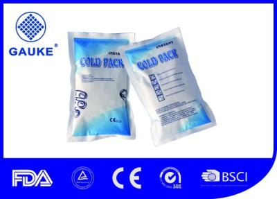 China Professional Instant Ice Pack Medical Cold Pack Disposable Cooling Bag for sale