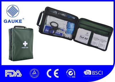 China Multi Purpose British Standard First Aid Kit Nylon Bag Medical Adventure Kits for sale