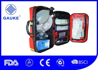 China DIN 13155 First Aid Oxygen Kit , Portable Emergency Oxygen Kit For Ambulance for sale