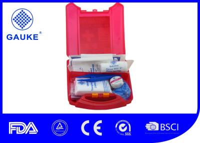 China Simple Sterile OSHA ANSI First Aid Kit For Travel Emergency Wound Care for sale