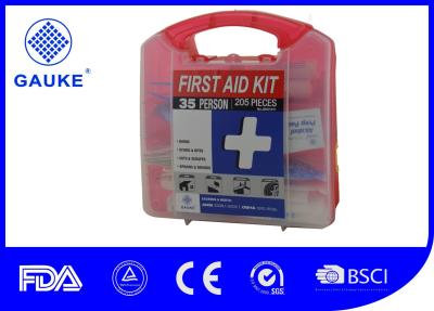 China Portable Hurricane Survival Kit , Large Private Label First Aid Kits For The Wounded for sale