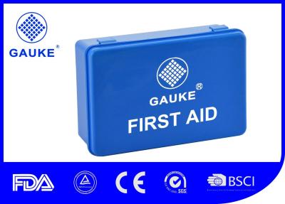 China Germany Standard DIN Standard First Aid Kit Box With 4 Chambers Square Shape for sale