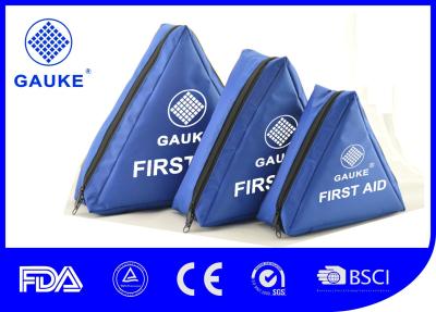 China Triangle Shape Roadside Emergency Car Kit ,  Tri - Form Refilled Car Safety Kit for sale