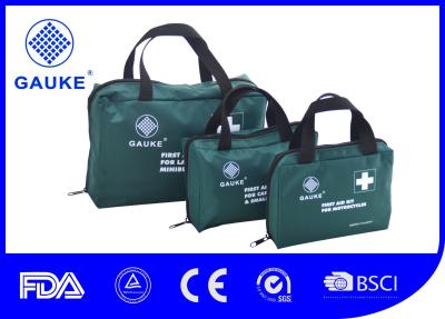 China Minibus / Coach Vehicle Emergency Kit , School First Aid Kit With Carry Handle for sale