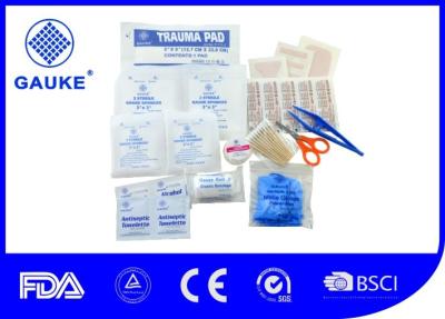 China Healthy And Safety Promotional First Aid Kits Plastic Box With Refills for sale