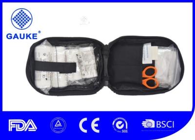 China Fully Stocked Custom First Aid Kits , Black Hurricane Preparedness Kit for sale