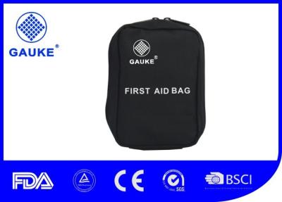 China Ultralight Basic Hiking First Aid Kit , Black Hiking Emergency Kit Logo Printed for sale