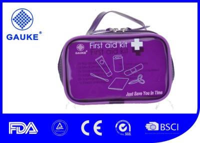 China Multi Colored Earthquake Survival Kit , PVC Medical First Aid Bags With Handle for sale