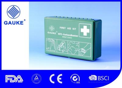 China Multiple Components Car Medical Kit , All Purpose First Aid Kit For Automobile for sale