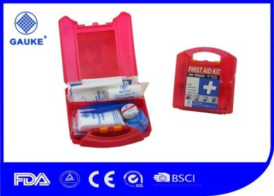 China Waterproof Red OSHA ANSI First Aid Kit For Commercial Kitchens OEM Avaliable for sale