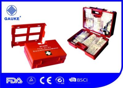 China Caja durable aumentable del color del estruendo del estándar de primeros auxilios de la pared anaranjada del equipo en venta