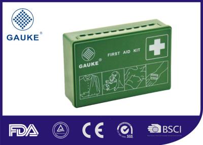 Chine Le kit standard de médecine du voyage DIN13164 remplit la boîte vide avec la parenthèse de mur à vendre