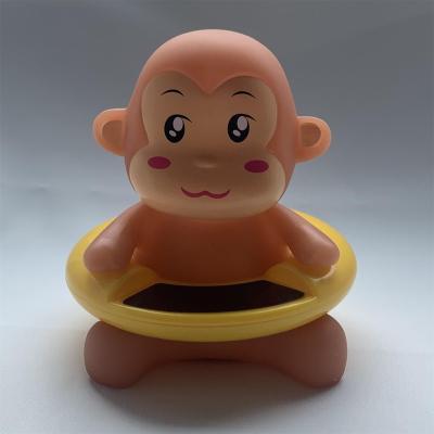 China Waterproof Monkey Baby Bath Safety Digital Thermometer BaBaby Bath Toy ZW-113 for sale