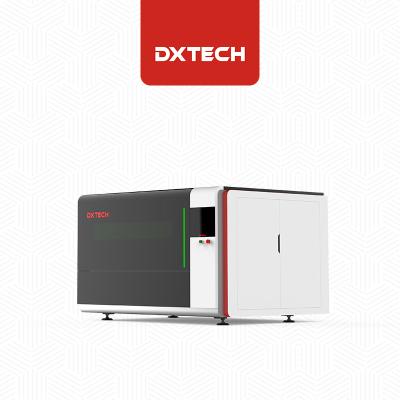 China DXTECH Water Cooled 1390 1313 Small Machinery For Home Business Profitable Money Making Metal Fiber Laser Cutter Metal for sale