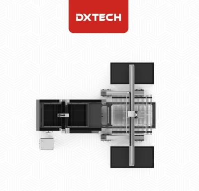 China DXTECH Water Cooled 2000w 3000w Metal Sheet Laser Cutter Machine Equipment Medium-to-Thick Sheet Metal Laser Cutting Machine Price for sale