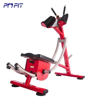 China Cardio Commercial Workout Ab Roller Coaster Rolling Machine Abdominal Muscle Machine Non Slip for sale