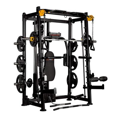 China Portable Commercial Pulley Cable Station Gym Blacksmith Machine Power Cage Hammer Force Cable Crossing for sale