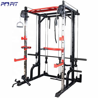 China Fitness Bench Safe Squat Rack Strength Training Multipower Gym Crossfit Racks for sale