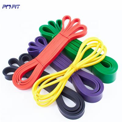 China Eco-friendly Yoga Exercise Loop Band Exercise Latex Resistance Bands Elastic Band For Gym for sale