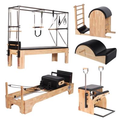 China Pilates Studio Gym Fitness Exercise Pilates Pilates Maximum Reformer Cadillac Wooden Reformer Yoga Barre Yoga Fitness for sale