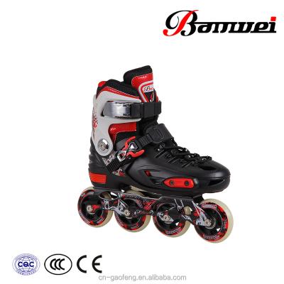 China PVC BW-135 Reasonable Price Pit Sale Zhejiang OEM Inline Roller Skates for sale