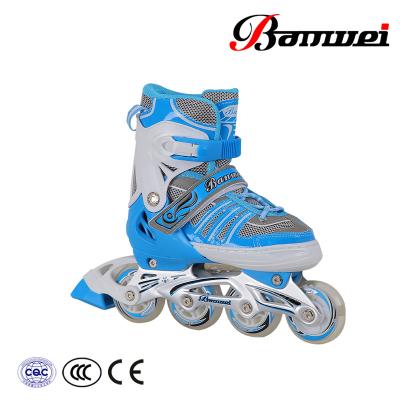 China MESH& PVC Exporter Ningbo Popular Wheel Hot Selling Inline Skates for sale