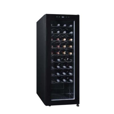 China COMPRESSOR 40 Bottles Hot Vending Wine Display Cooler Cold Drinks Chillers for sale