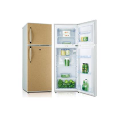 China Hot Selling Vertical Hotel Refrigerator Double Door Chest Freezer For Home Use for sale