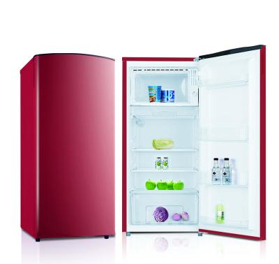 China Eco-friendly KS-170R 170L low pirce door vertical deep display freezer cool-keeping refrigerator for sale