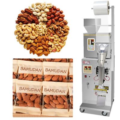 China Automatic Food Packaging Machinery Bag Bean Grain Nut Food Weighing Packing Machine For Small Business for sale