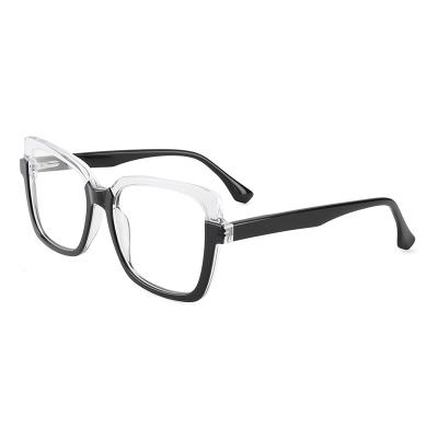 China YC Hand Made Acetate Optical Frame Simple Design Hot Selling Optical Eye Glasses Eyeglasses for sale