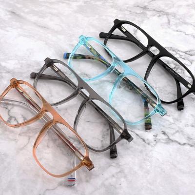 China YC Fashion high bridge oversize anti blue light eyeglasses Blue Light Eyeglasses en venta