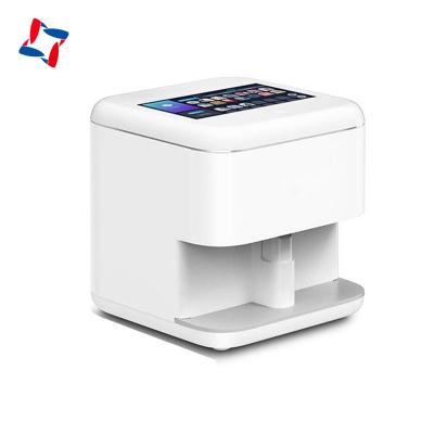 China Multifunctional Portable Art Printers 3d Portable Auto Nail DIY Printing Nail Mobile for sale