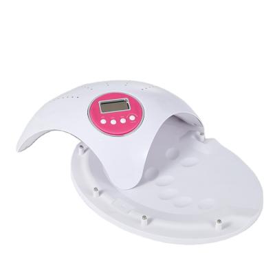 China Pedicure Dryer Hands Manicure Nail Art Salon Nail Art Machine UV Lamp Two Led Nails With Digital Screen Display for sale