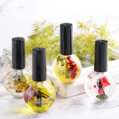 China Care 15ml Fingernail Nutrient Oil Dry Flower Professional Nail Treatment Cuticle Oil for sale