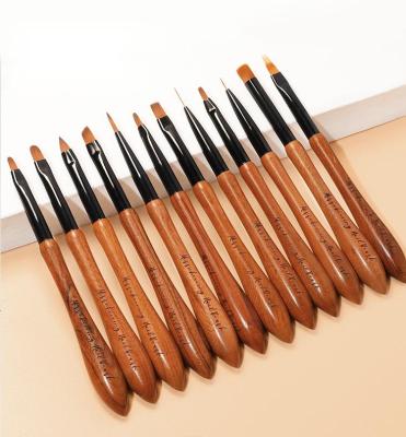 China Wholesale Hot Sale Nail Art Brush Nail Supplies Painting Reading Brush for sale